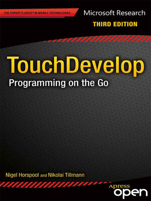cover image of TouchDevelop